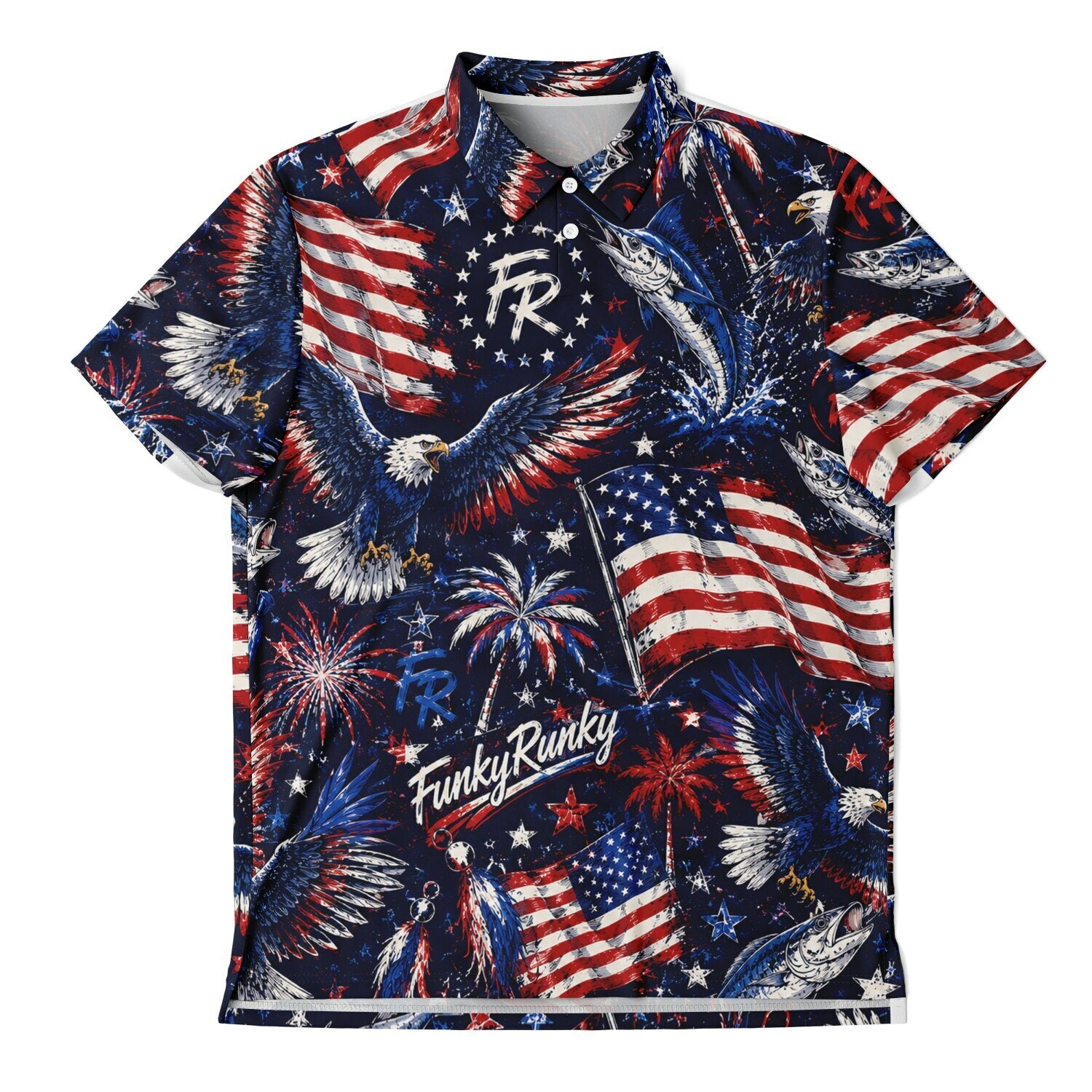 Stars, Stripes & Tides Polo